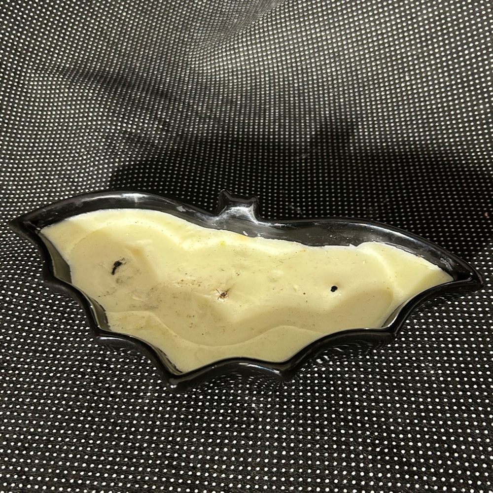 Black Bat-Shaped Candle Holder